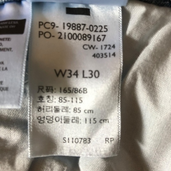 Levi’s Mid-Rise Boyfriend Jeans Size 34 Lapis Gem Medium Wash NWT NEW - Picture 16 of 16